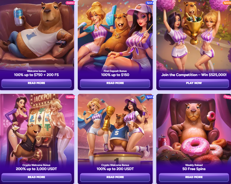 Spinbara Casino welcome offer — 100% up to A$750 plus 200 free spins