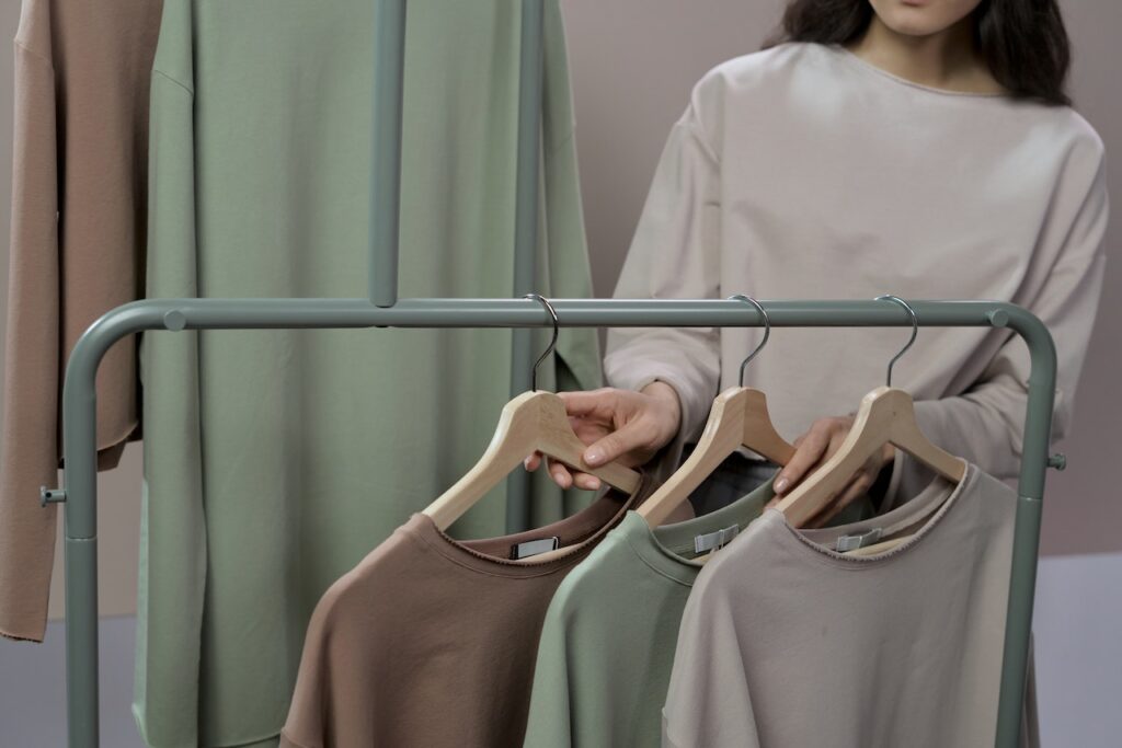 Keep out-of-season clothes somewhere else